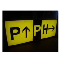 Single Face LED Airport Guidance Sign Boards 